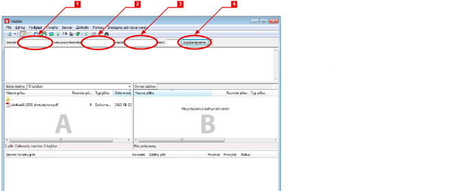obsługa ftp