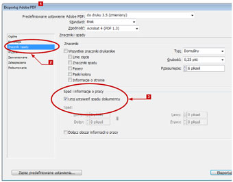 Przygotowanie Spadow W Programach Graficznych Drukowalnia Pl